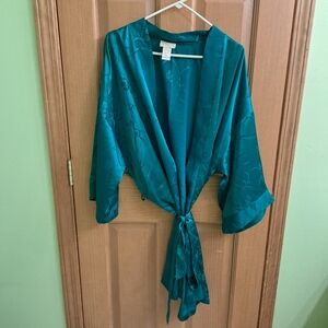 Inner Most Green Robe Women's Size 2X